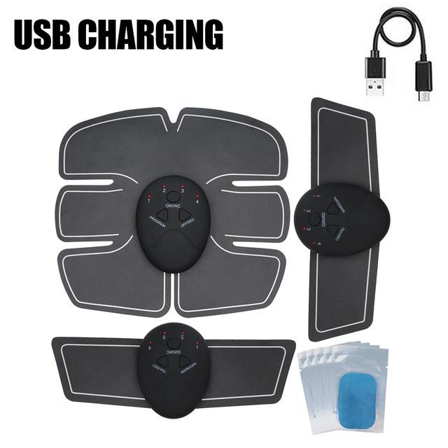 EMS USB Charging Muscle Stimulator Fitness Buttock Abdominal Trainer - Indicart