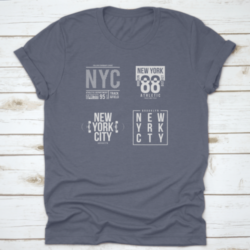Trending New York Brooklyn Typography For T-Shirt For Women