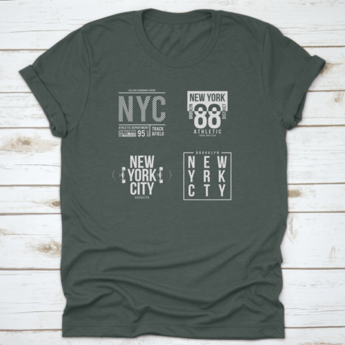 Trending New York Brooklyn Typography For T-Shirt For Women