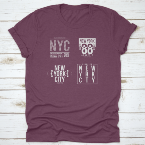 Trending New York Brooklyn Typography For T-Shirt For Women