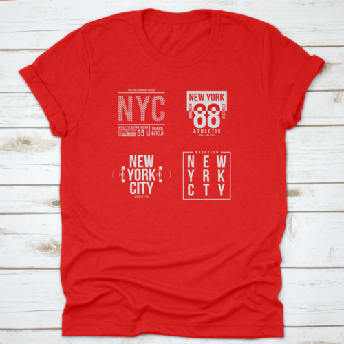 Trending New York Brooklyn Typography For T-Shirt For Women