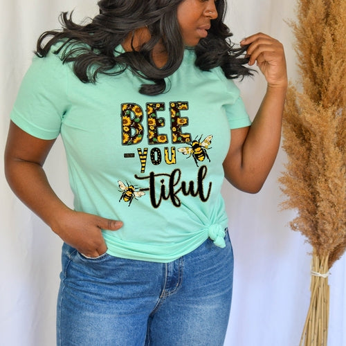 Bee You-tiful Sunflower Unisex T-shirt