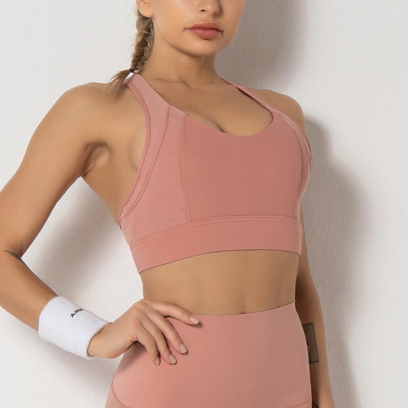 Stretch Breathable Yoga Sports Bra Top - Indicart