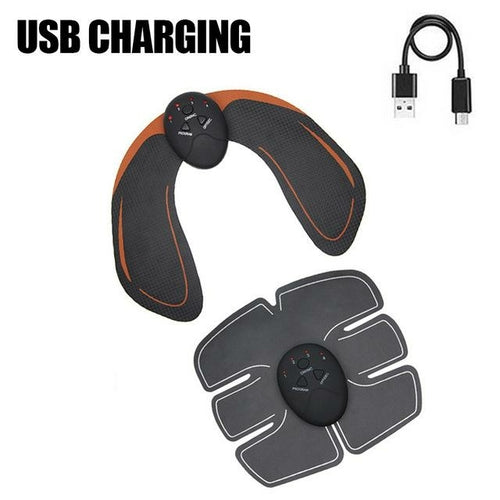 EMS USB Charging Muscle Stimulator Fitness Buttock Abdominal Trainer - Indicart
