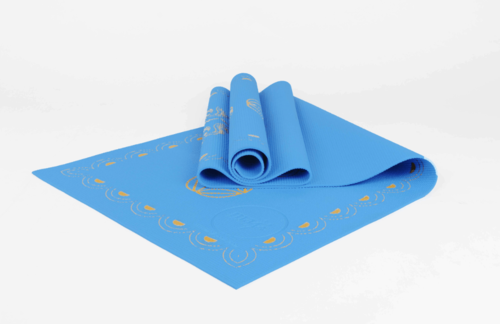 Printed PVC Premium Yoga Mat By Azure Jason - Indicart
