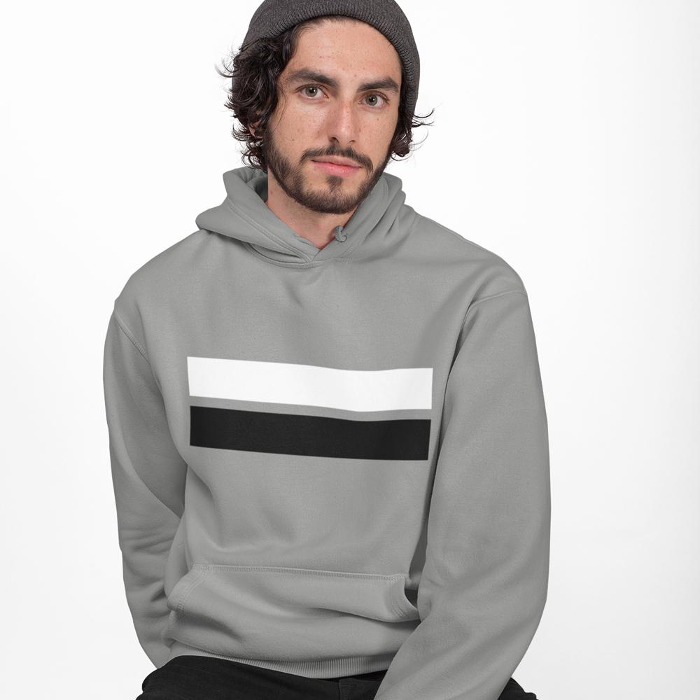 Mens Double Strip Hoodie - Indicart