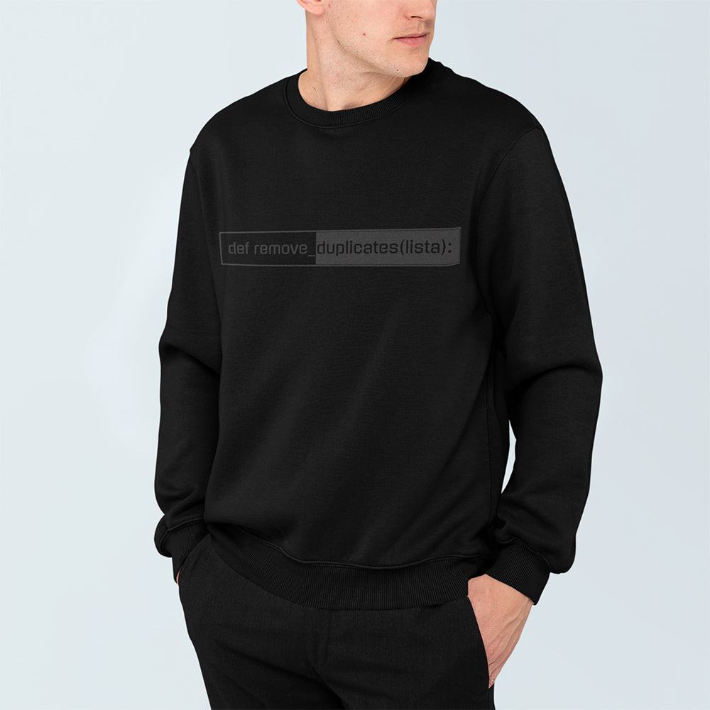 Mens Python Coding Logo Sweatshirt - Indicart