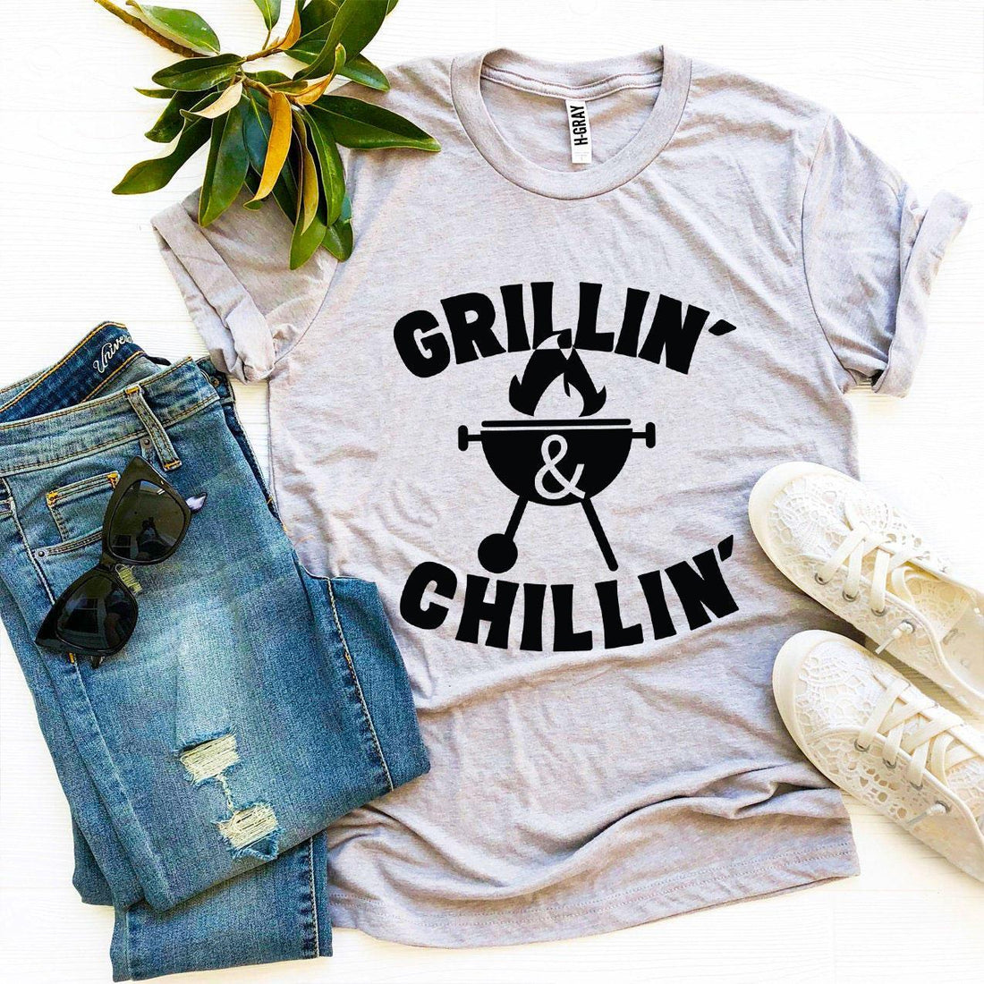 Grillinā And Chillinā T-shirt