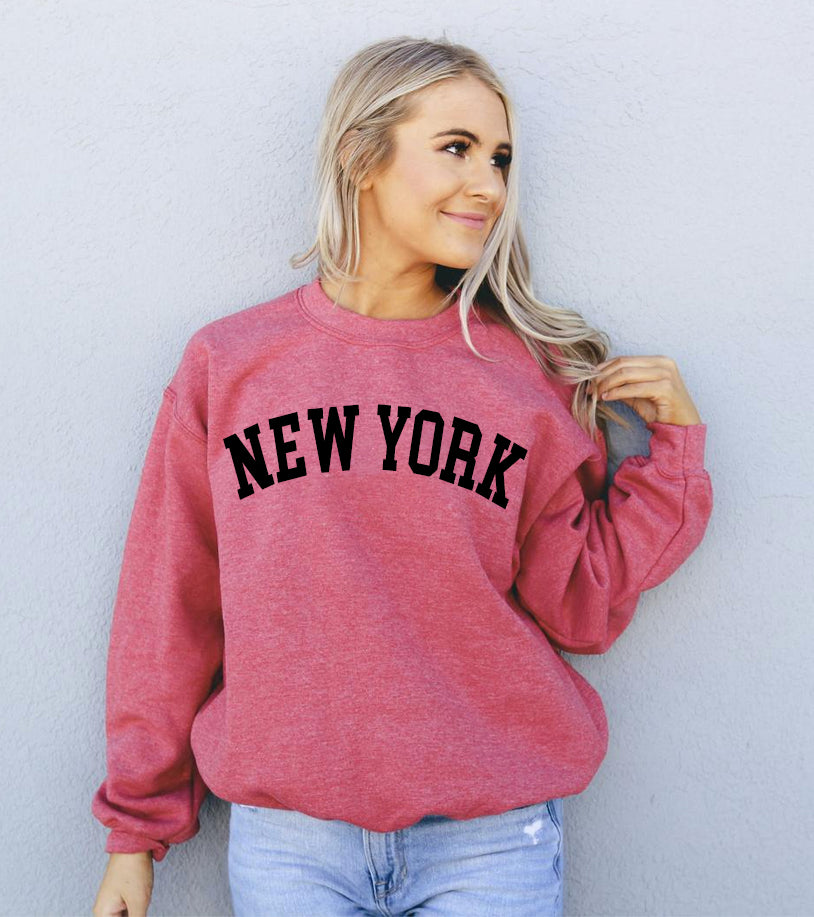 New York Sweatshirt For Women