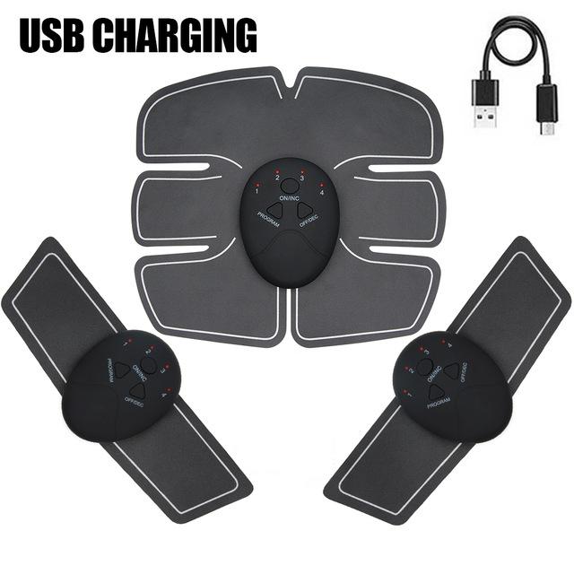 EMS USB Charging Muscle Stimulator Fitness  Buttock Abdominal Trainer - Indicart