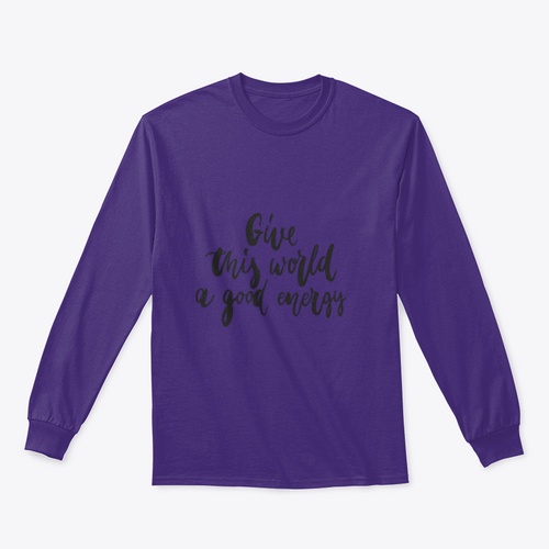 Inspirational Quote Printed Sweatshirt For Women
