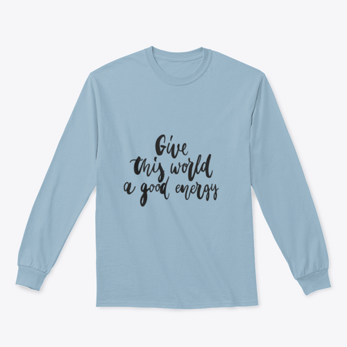 Inspirational Quote Printed Sweatshirt For Women