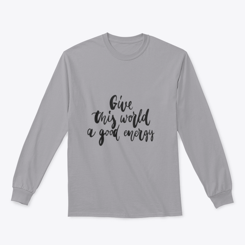Inspirational Quote Printed Sweatshirt For Women