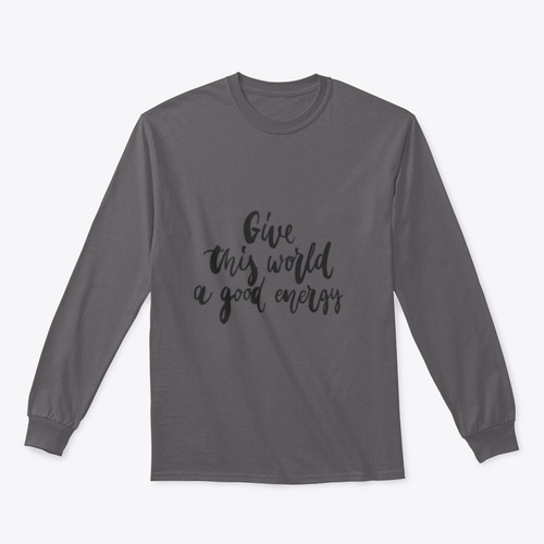 Inspirational Quote Printed Sweatshirt For Women