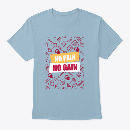 Fitness Gym Motivation Quote. Hand Draw Doodle Background