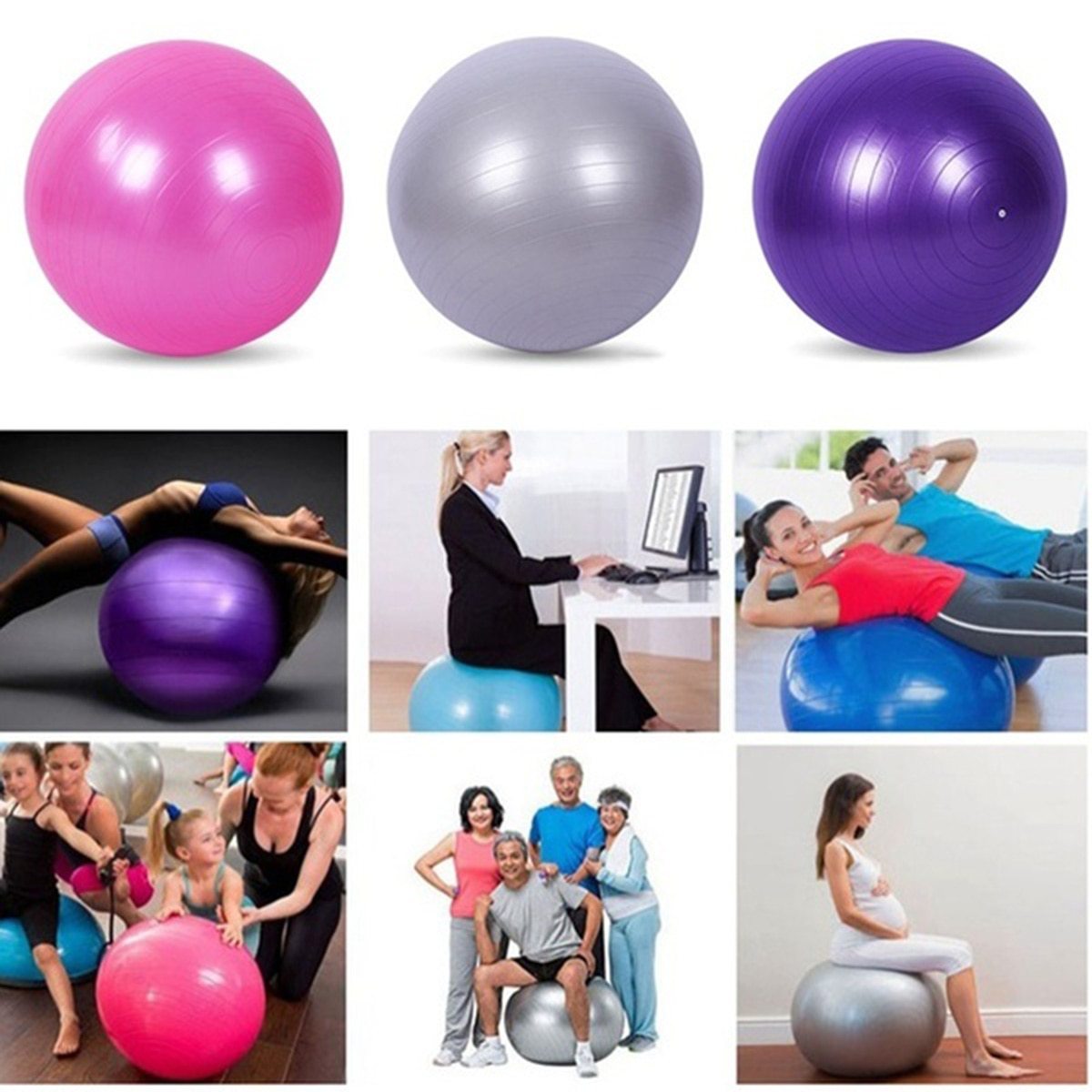 Deluxe Yoga Fitness 5 pcs Exercise Set - Indicart
