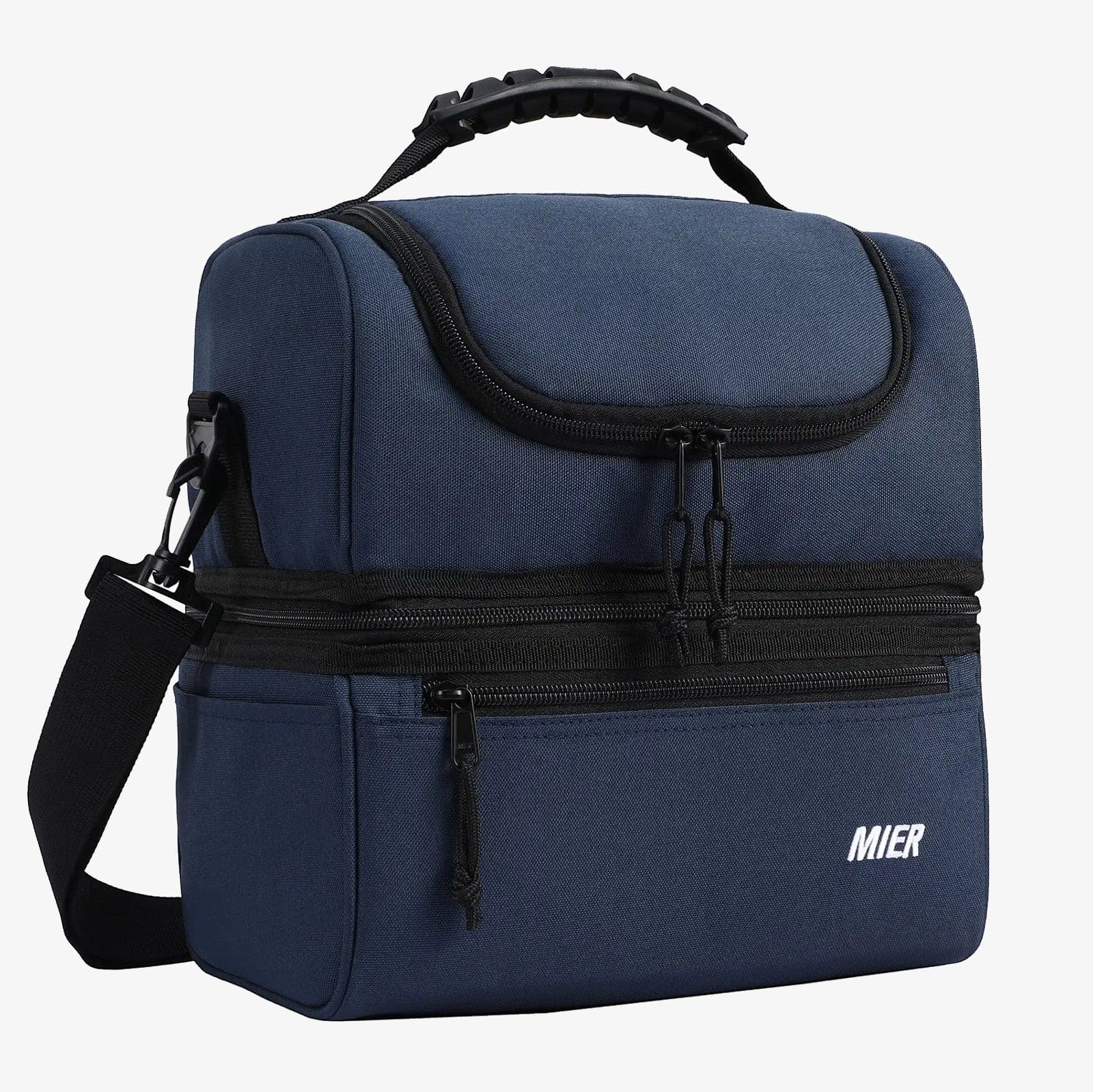 Adult Insulated Lunch Bag for Men, Women Adult Lunch Bag Navy / Large MIER