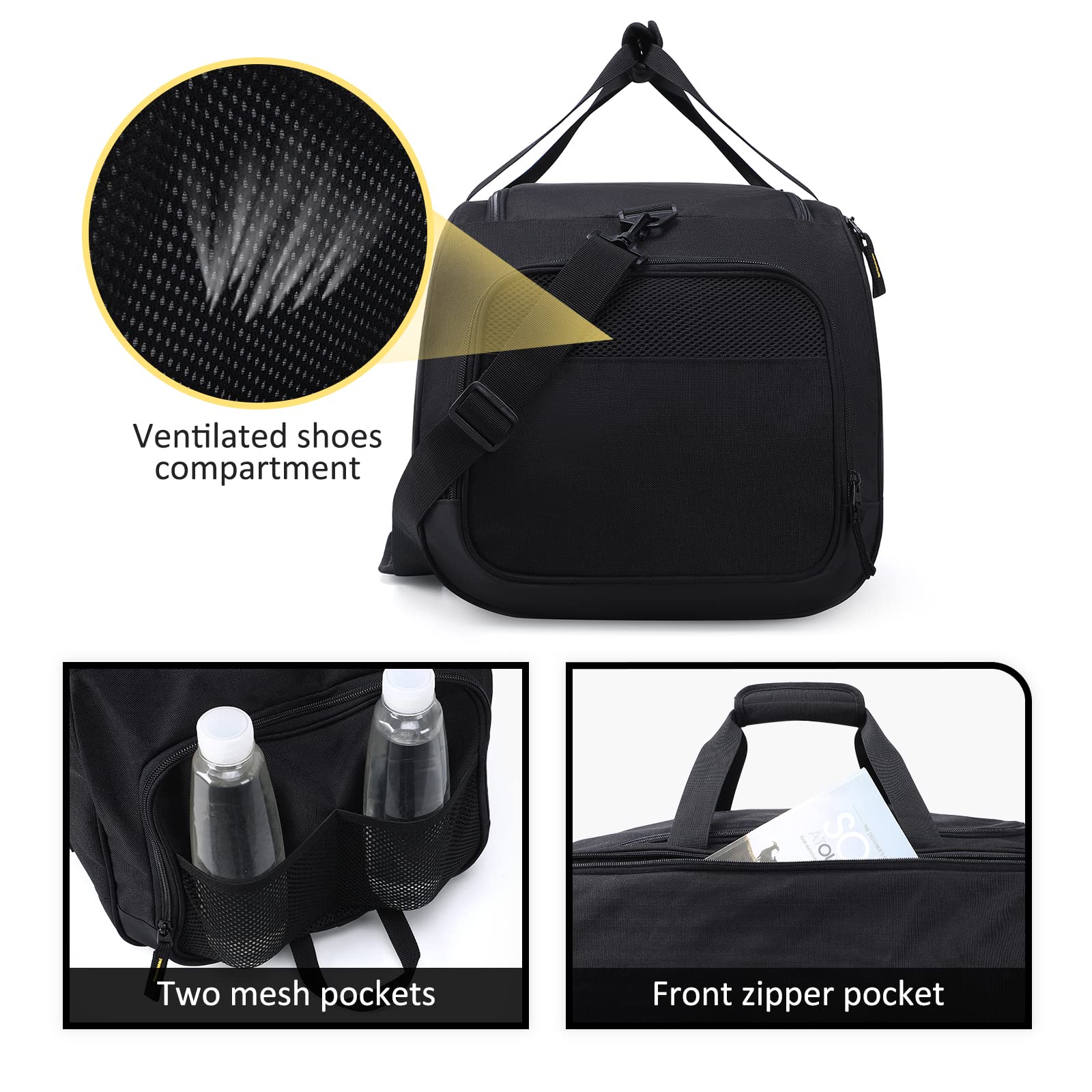 Large Gym Duffle Bags for Men with Shoe Compartment Gym Duffel Bag MIER