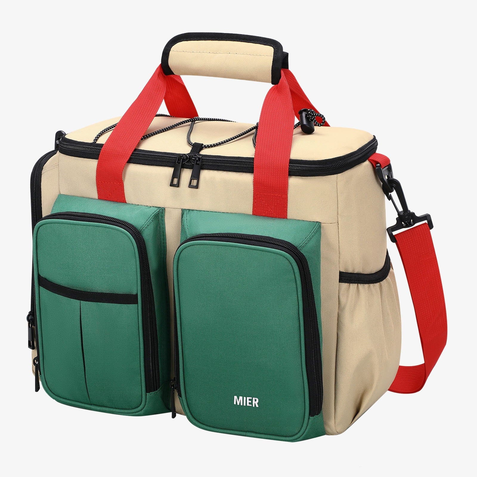 Large Insulated Lunch Cooler Bag with Multiple Pockets Adult Lunch Bag MIER