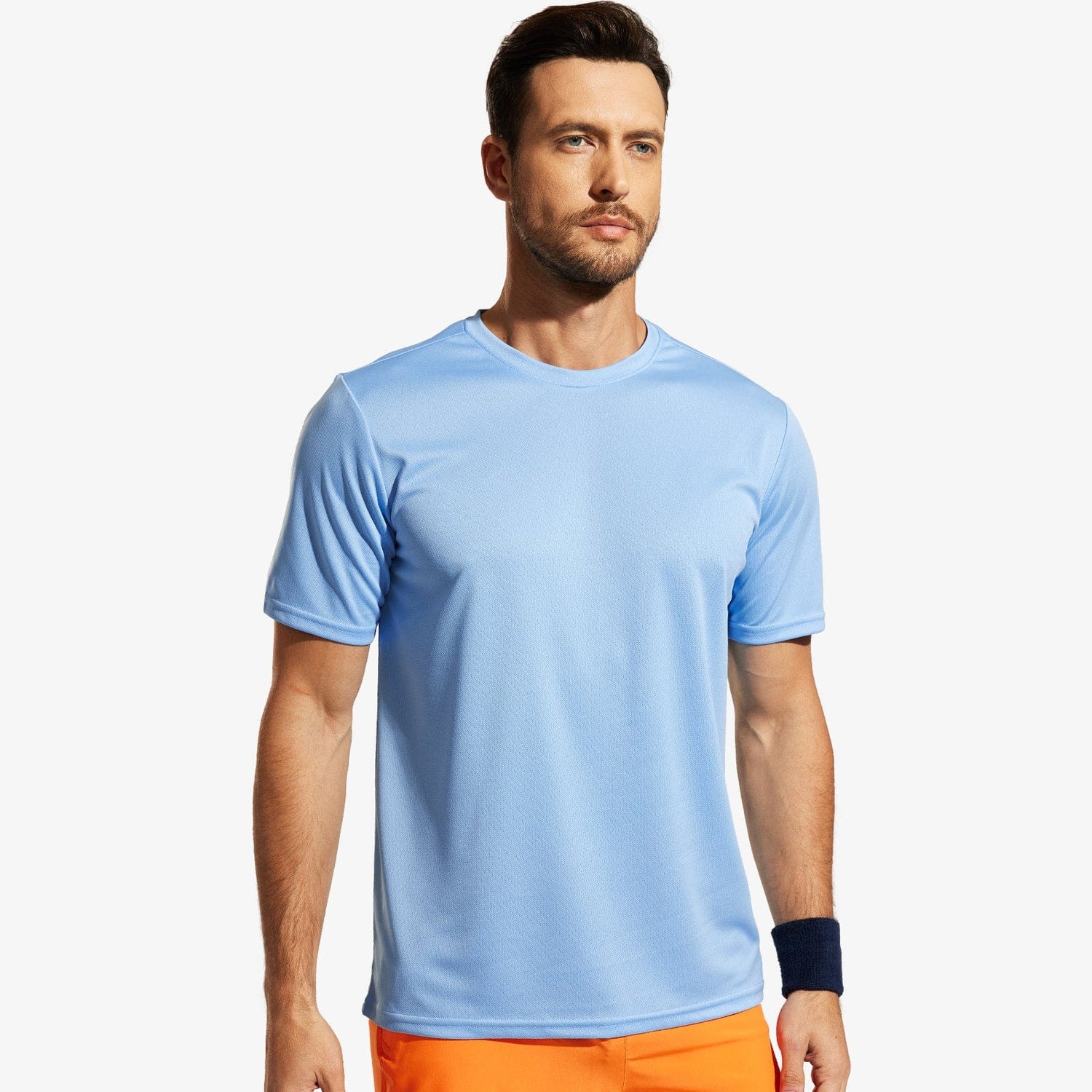 Men Dry Fit Workout T-shirts for Gym Athletic Running Men Shirts MIER