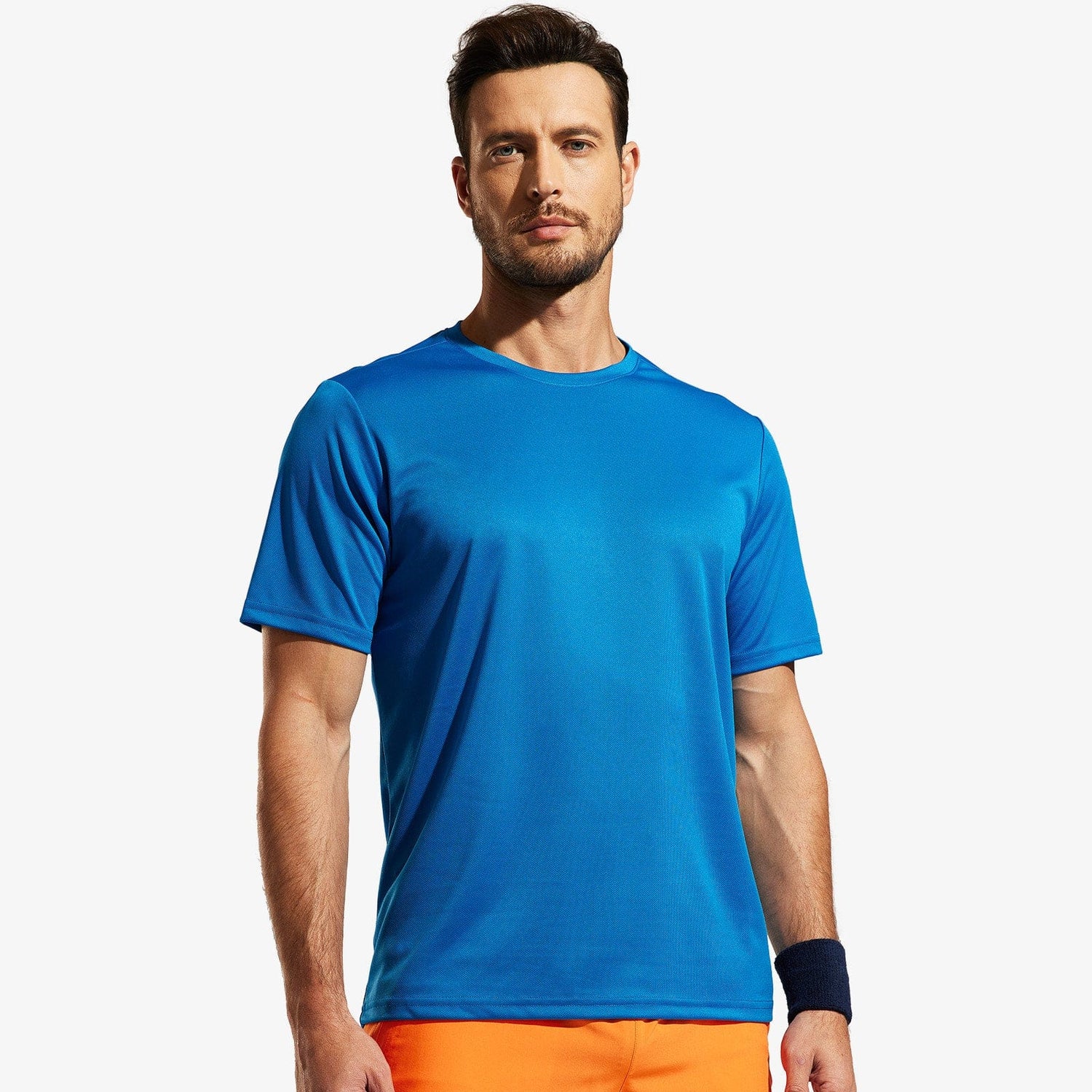 Men Dry Fit Workout T-shirts for Gym Athletic Running Men Shirts MIER