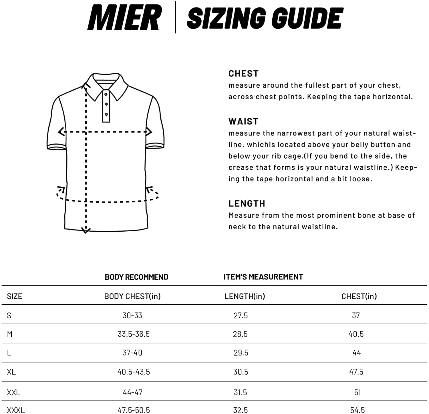 Men Golf Quick Dry Sun Protection Polo Shirts T-Shirt MIER