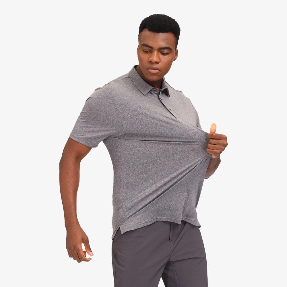Men Golf Quick Dry Sun Protection Polo Shirts T-Shirt MIER