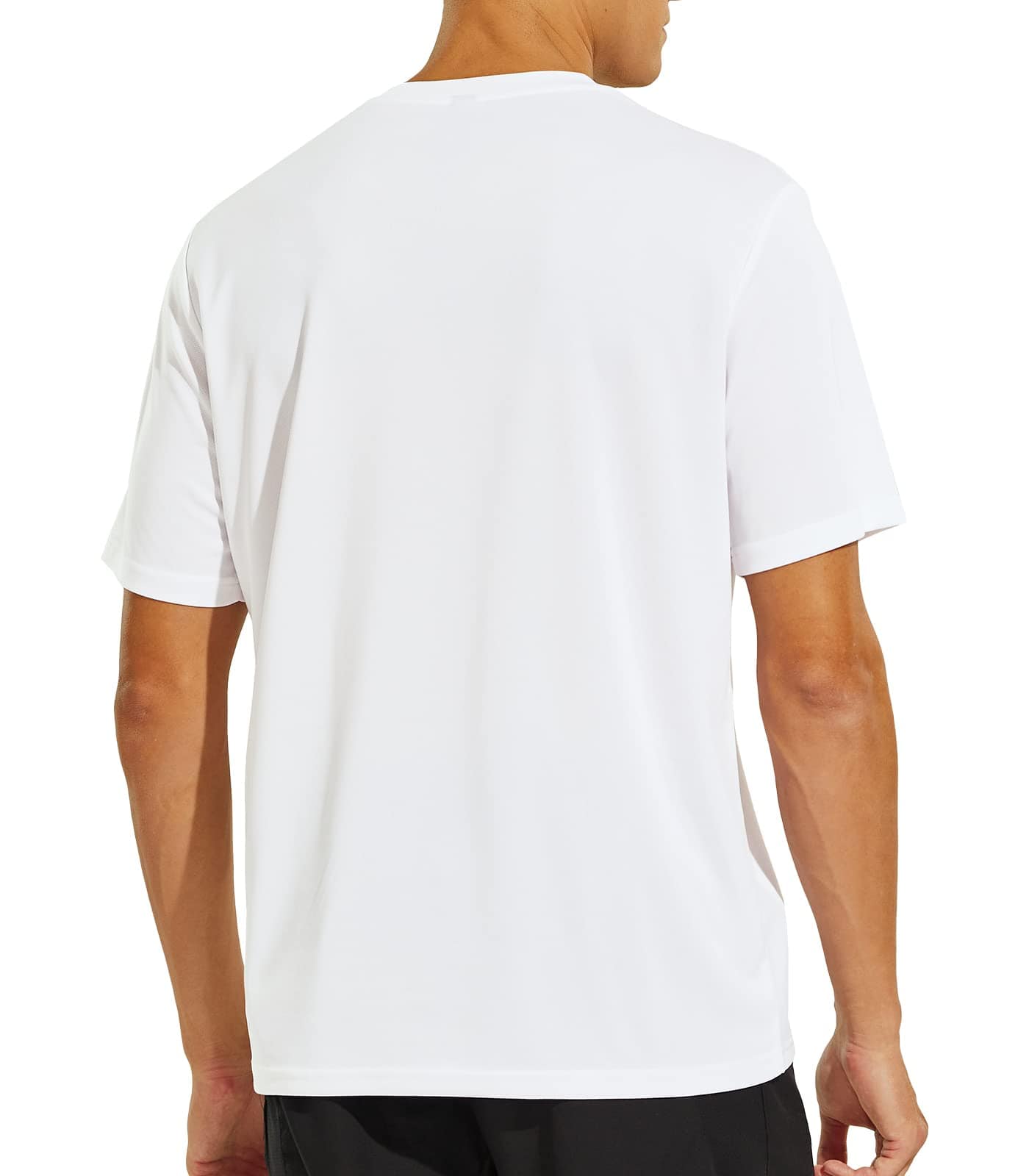 Men Quick Dry Athletic Shirts V Neck Workout T-Shirts Men Shirts MIER