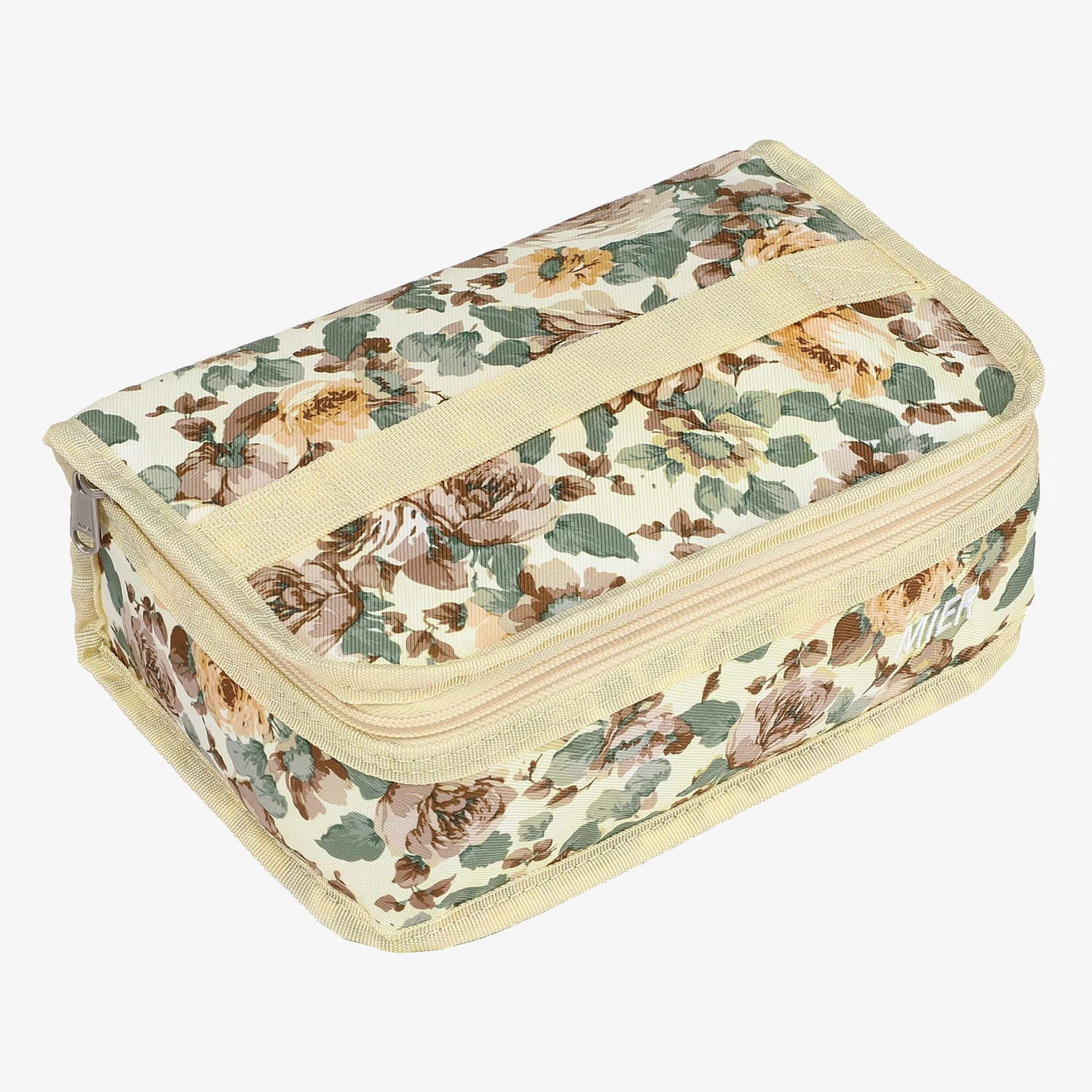 Portable Insulated Mini Lunch Bag for Kids Kids Lunch Bag Yellow Floral MIER