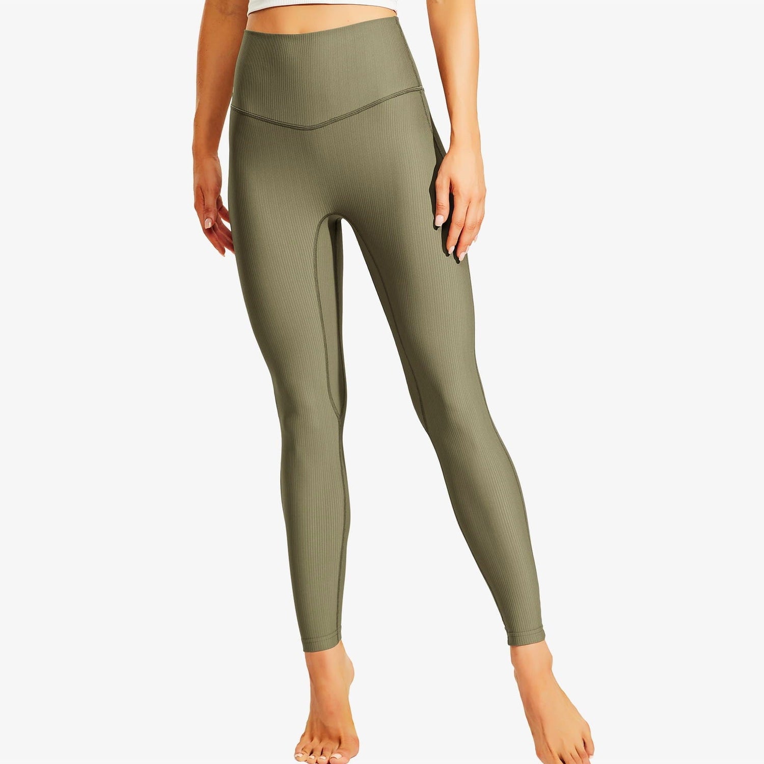 Women’s High Waisted Workout Leggings with Inside Pockets Women Yoga Pants MIER