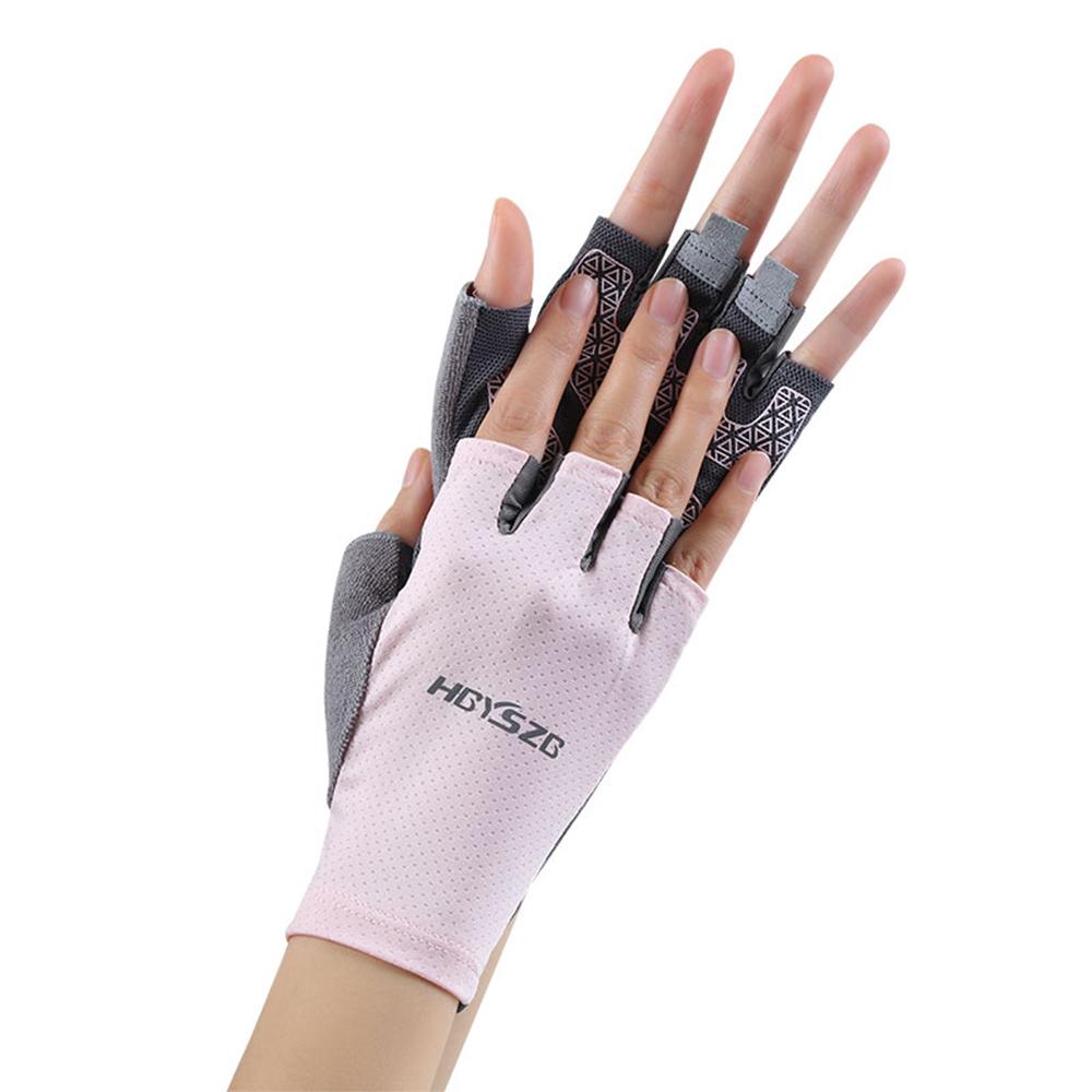 Outdoor Non-slip Half-finger Sports Gloves for Hiking Biker Driving - Indicart