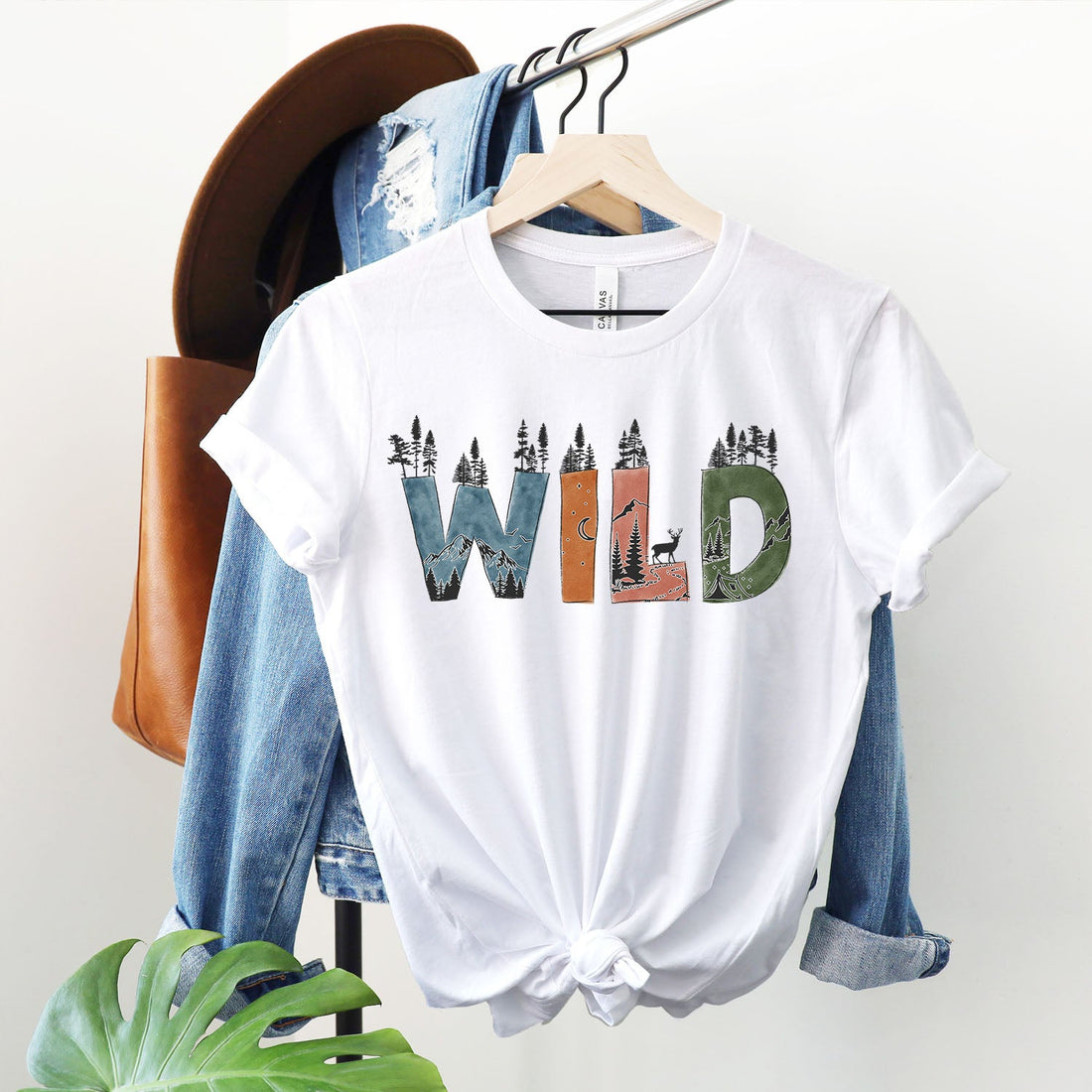 Camping in the Wild Unisex T-shirt