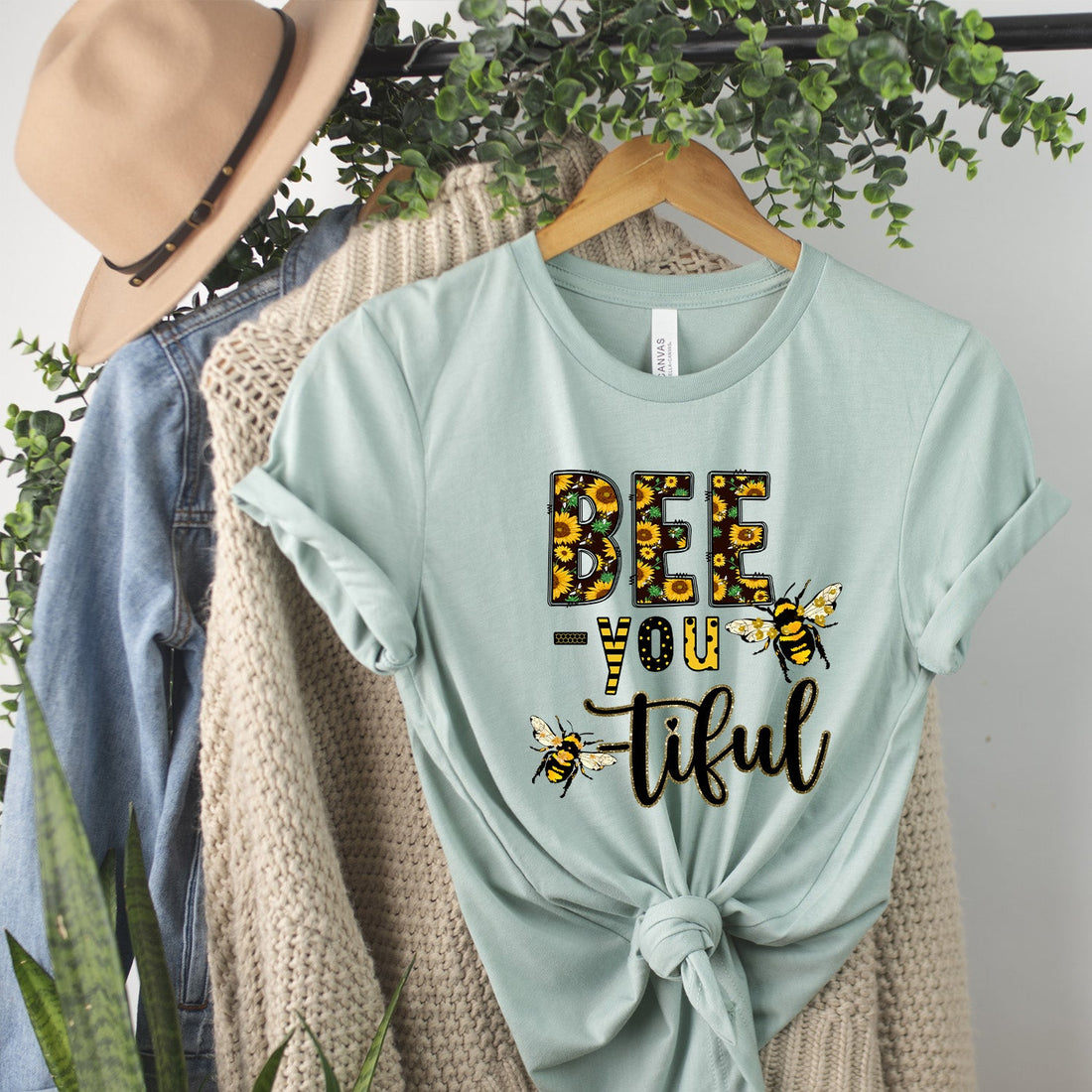 Bee You-tiful Sunflower Unisex T-shirt