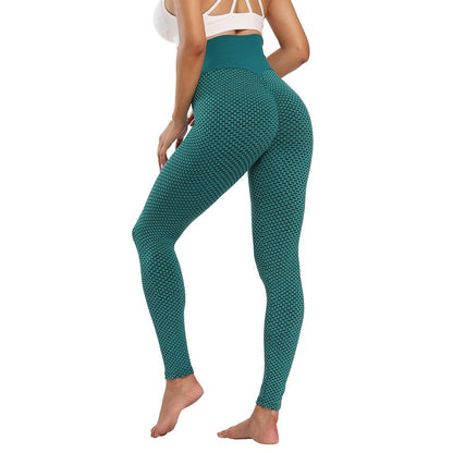 Seamless Fitness Women Leggings Patchwork Ankle Length Polyester - Indicart