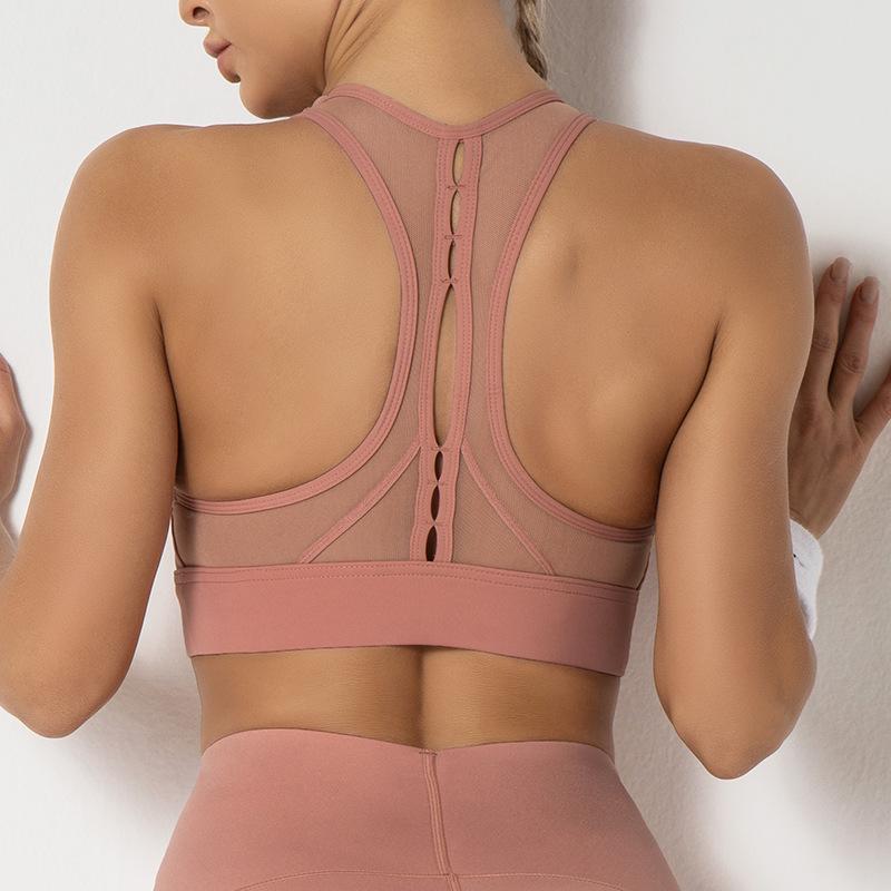 Stretch Breathable Yoga Sports Bra Top - Indicart