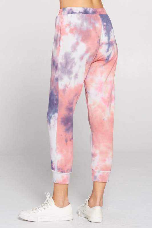 Tie Dye Jogger Pants with Pockets
