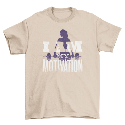 I Am My Motivation T-shirt Design