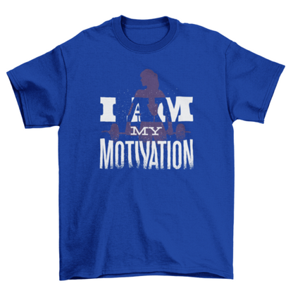 I Am My Motivation T-shirt Design