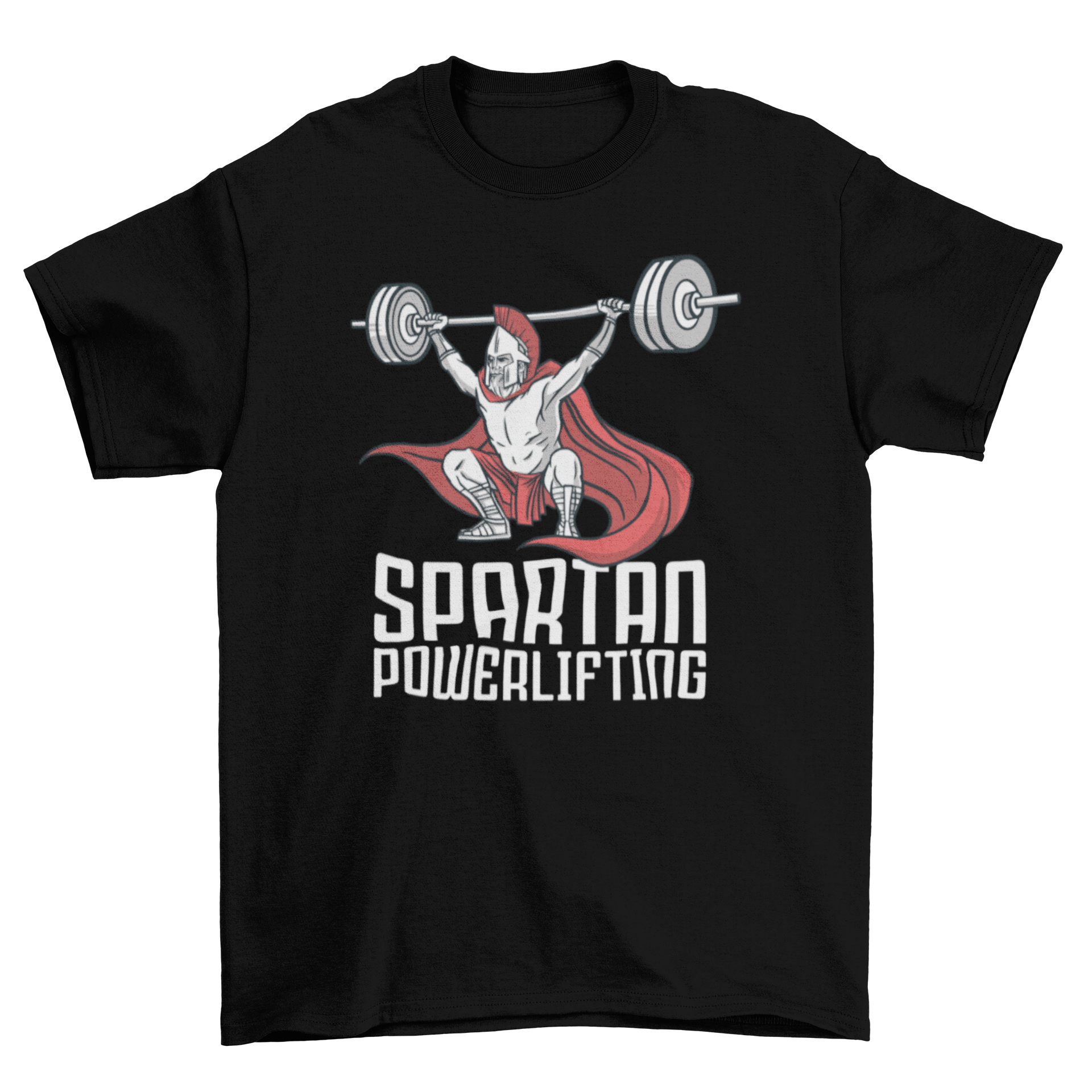 Spartan powerlifting t-shirt