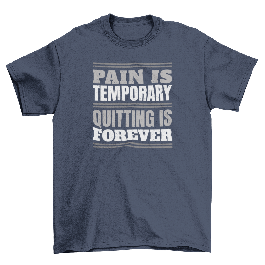 Gym exercise motivational quote t-shirt