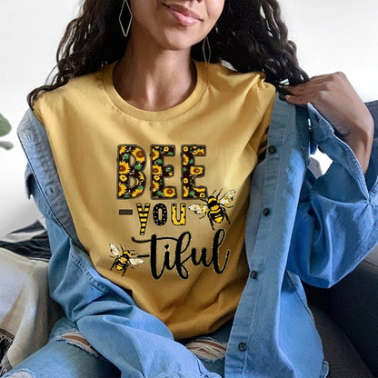 Bee You-tiful Sunflower Unisex T-shirt