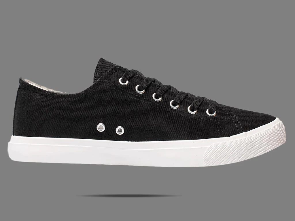Fear0 NJ Retro Black/White Canvas Shoes Sneakers Unisex Size