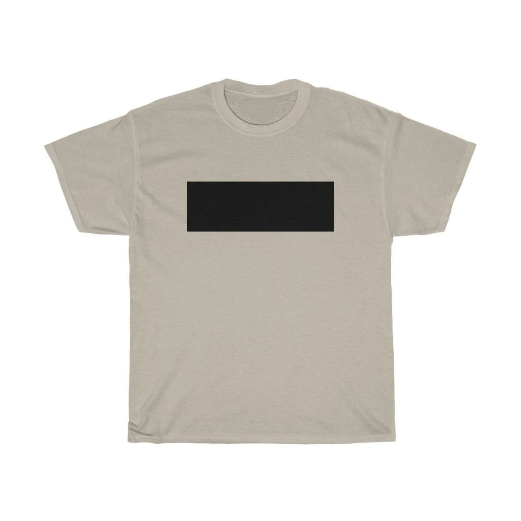 Mens Black Colorblock T-Shirt - Indicart