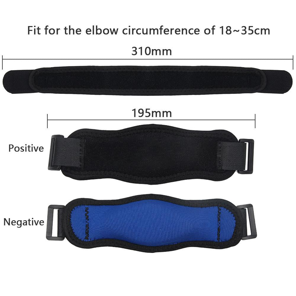 Adjustable Safety Nylon Elastic Elbow Brace Sleeve Elbow Pads SP - Indicart