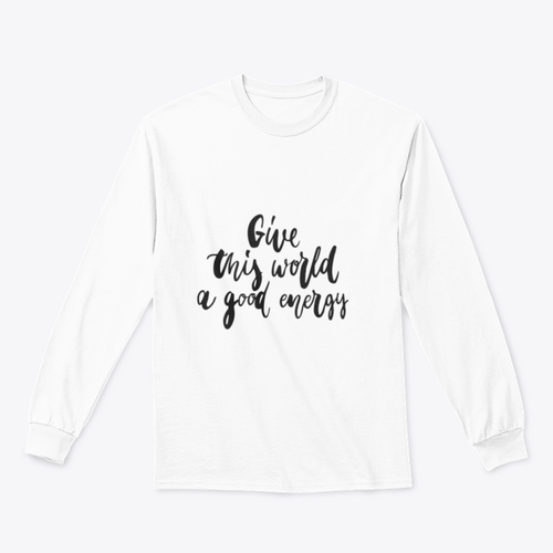Inspirational Quote Printed Sweatshirt For Women