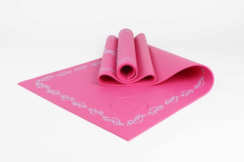 Printed PVC Premium Yoga Mat By Azure Jason - Indicart