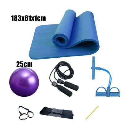 Deluxe Yoga Fitness 5 pcs Exercise Set - Indicart