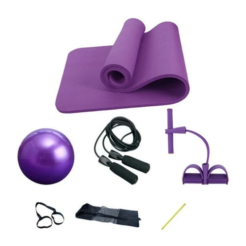 Deluxe Yoga Fitness 5 pcs Exercise Set - Indicart