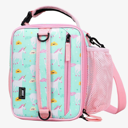 Expandable Lunch Bag Insulated Lunch Box for Men Boys Teens Adult Lunch Bag Green Unicorn MIER
