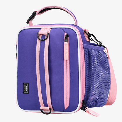 Expandable Lunch Bag Insulated Lunch Box for Men Boys Teens Adult Lunch Bag Purple MIER